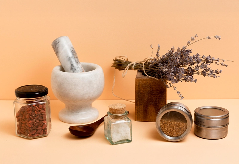 RAW MATERIALS & HERBS