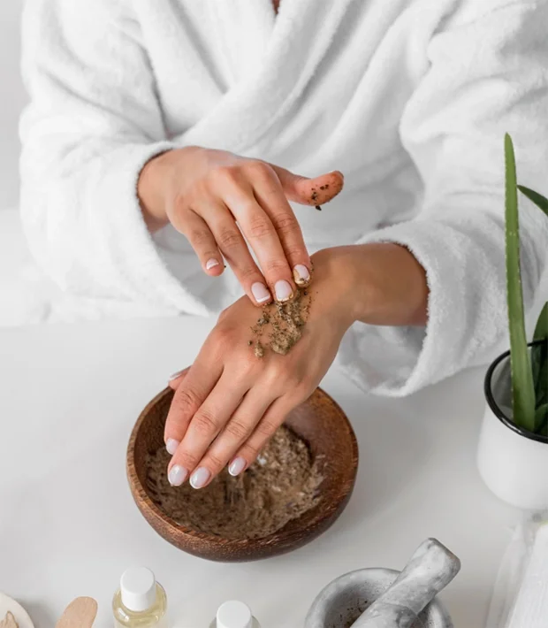 Herbal Scrubs & Cleansing